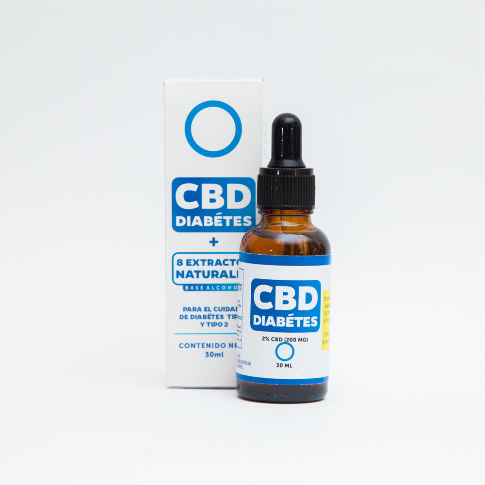 CBD Diabétes + 8 Extractos Naturales